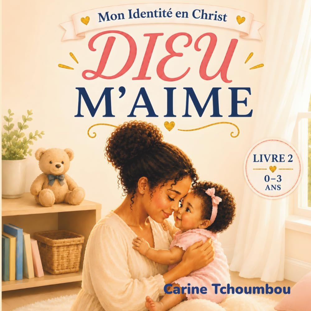 Dieu m’aime: Un livre de foi plein de tendresse pour les tout-petits (0–3 ans)