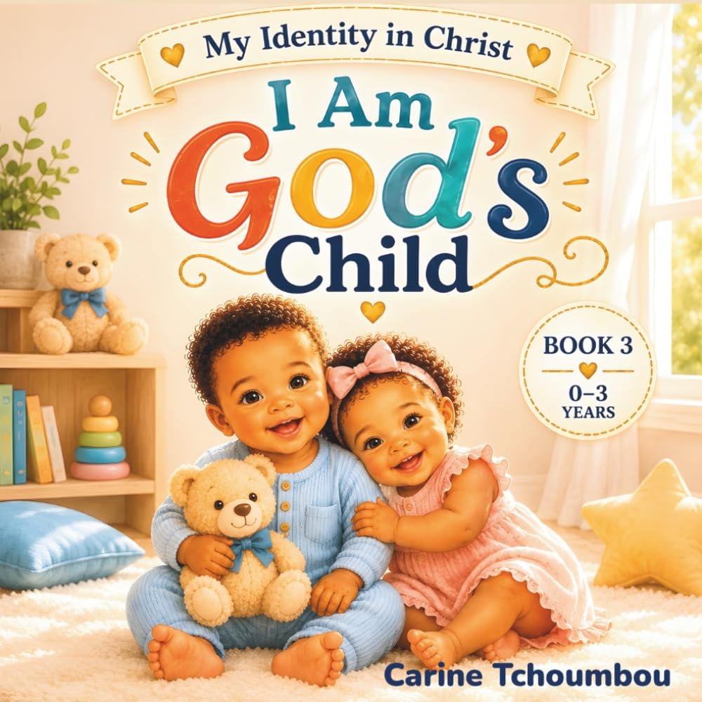 I AM GOD’S CHILD: A Faith and Identity Book for Babies and Toddlers (Ages 0–3) My Identity in Christ – Book 3